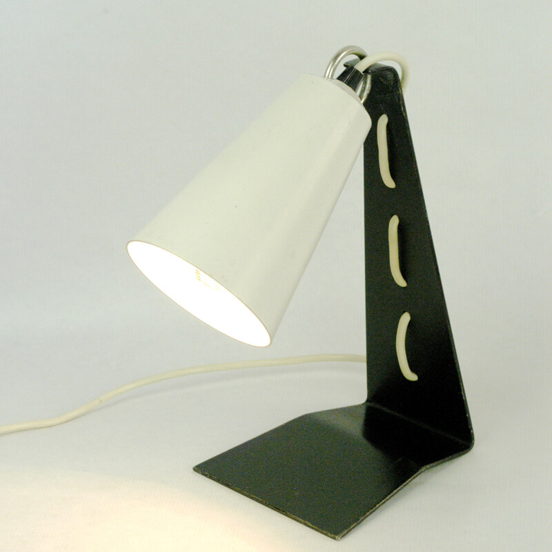 Vintage tafellamp van J. T. Kalmar, Oostenrijk 1950