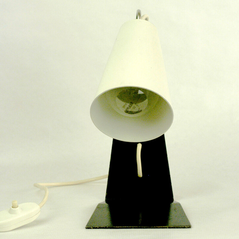 Lampe de table vintage par J. T. Kalmar, Autriche 1950