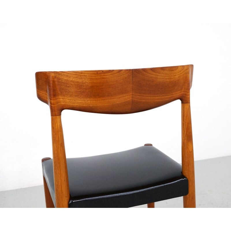 Set of 4 Vintage Teak Dining Chairs by Knud Faerch for Bovenkamp 1960