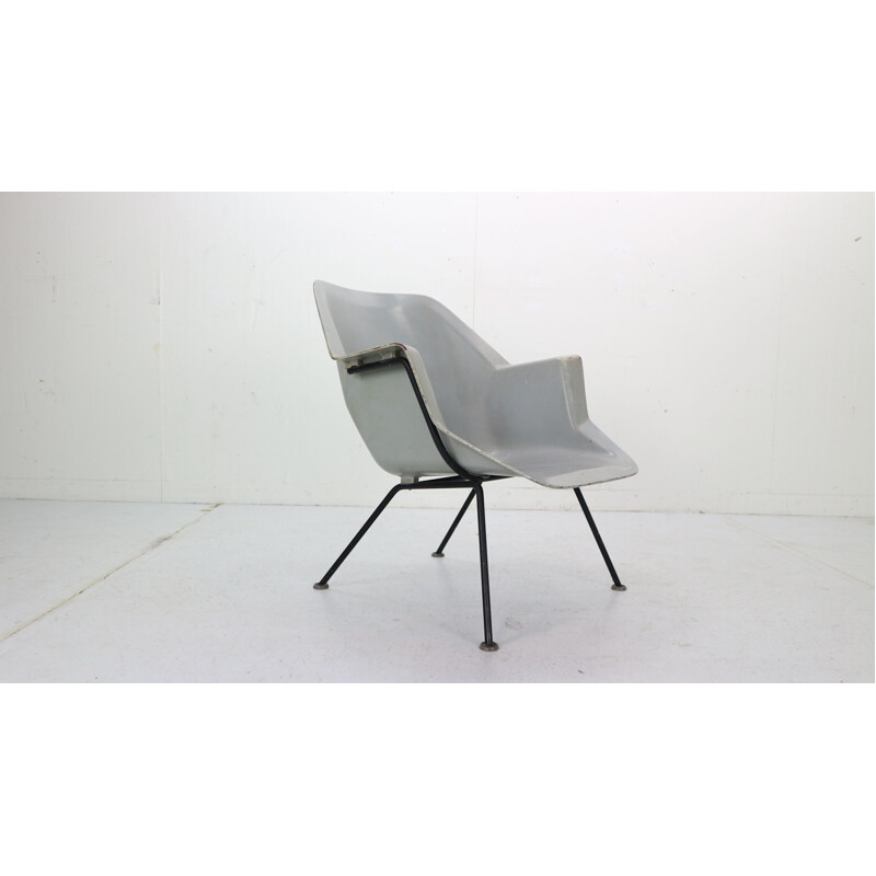 Vintage 416 glasvezel stoel van Wim Rietveld