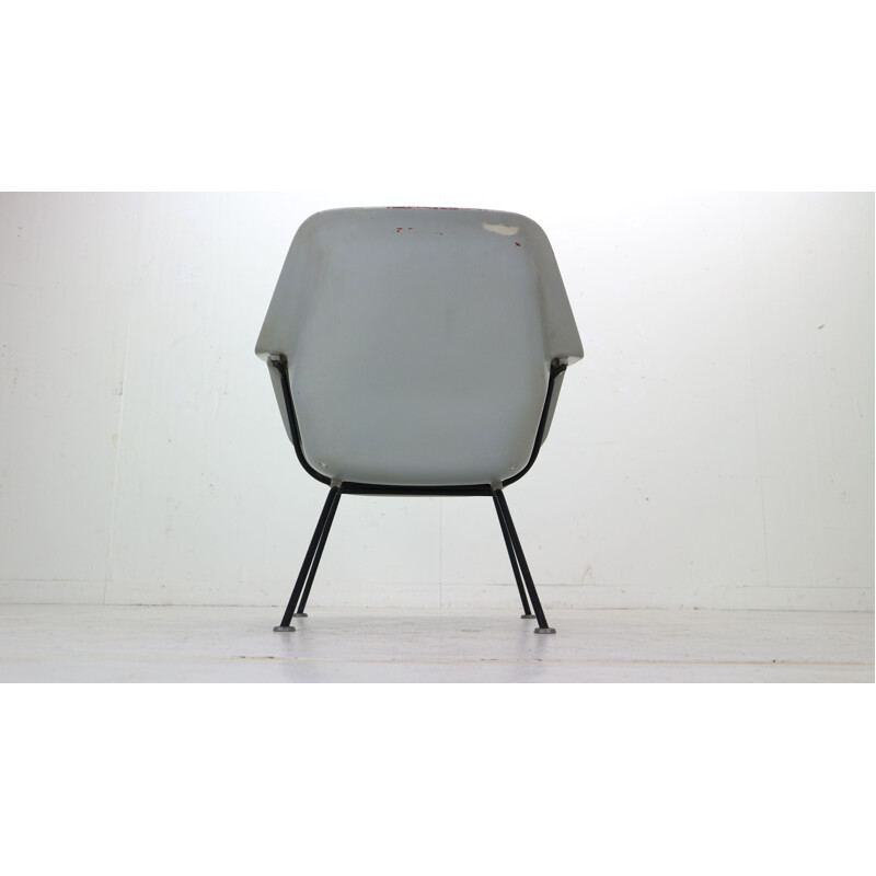 Cadeira em fibra de vidro Vintage 416 de Wim Rietveld