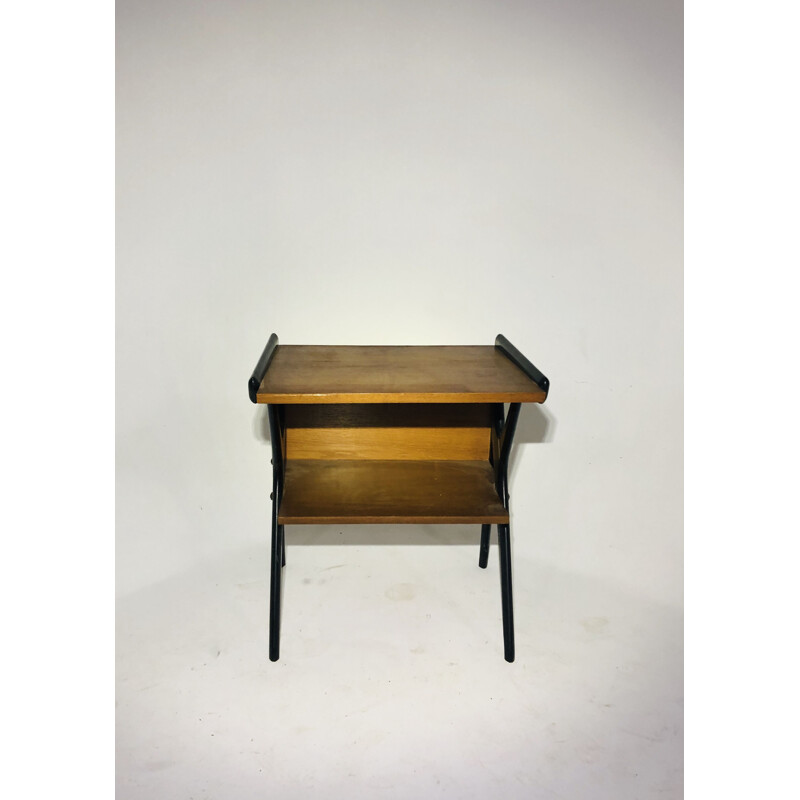 Vintage Scandinavian wood desk