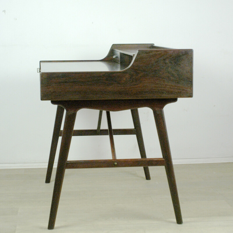 Scandinavian Modern writing desk in rosewood, Arne Wahl IVERSEN - 1960s