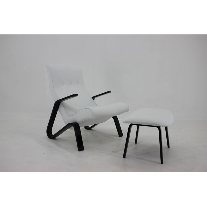 Vintage Chair and Stool for Knoll Eero Saarinen Grasshopper 1950s