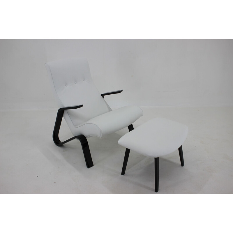 Vintage Chair and Stool for Knoll Eero Saarinen Grasshopper 1950s