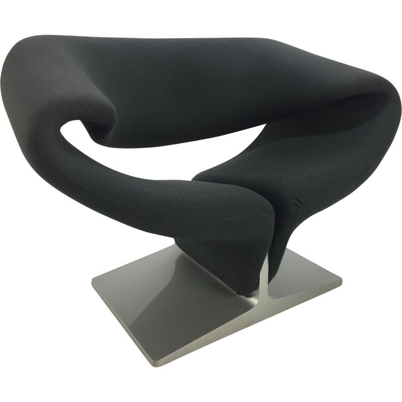 Vintage Ribbon Chair by Pierre Paulin for Artifort 1980s