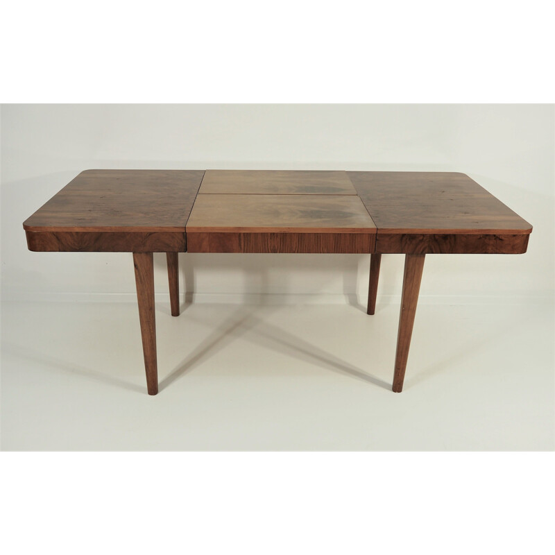 Vintage Dining Table by Jindřich Halabala, 1950s