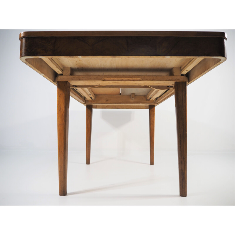 Vintage Dining Table by Jindřich Halabala, 1950s