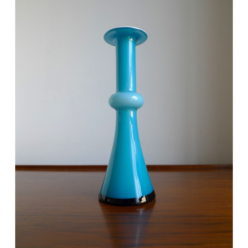 Mid-Century Carnaby Range Glass Vase by Christer Holmgren for Holmegaard, 1960s