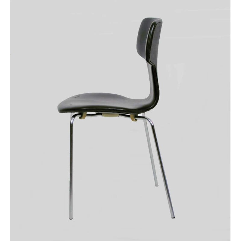 Hammer Stuhl Vintage T Stuhl von Fritz Hansen Arne Jacobsen Dänisch 1960