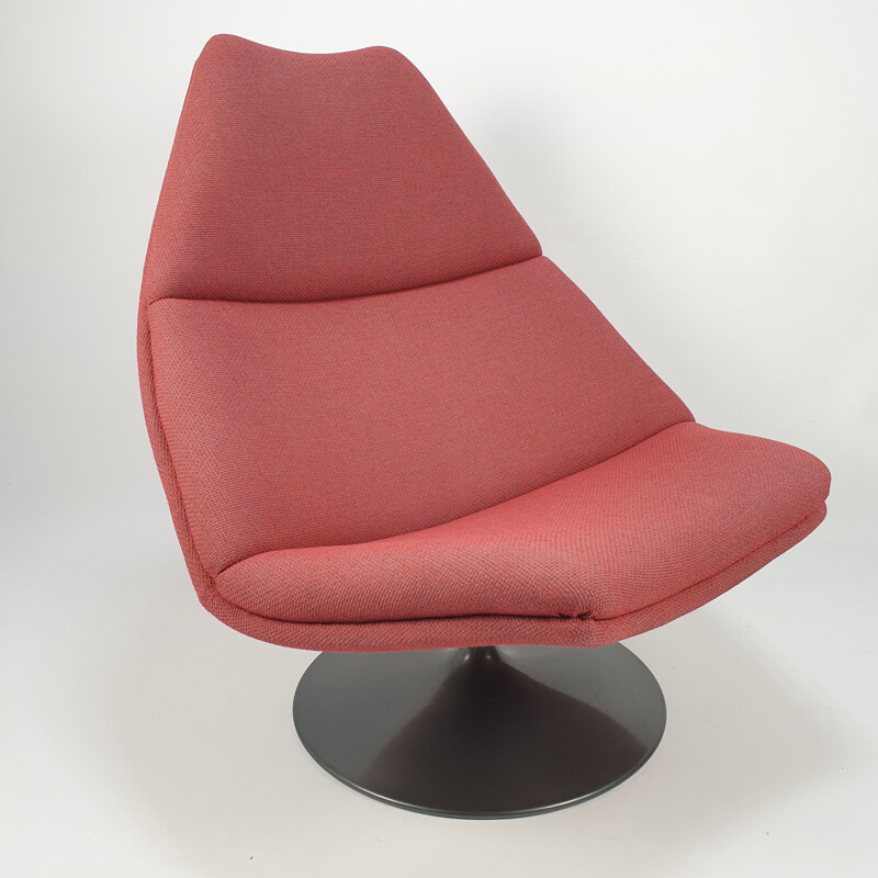 Vintage lounge stoel F510 van Geoffrey Harcourt voor Artifort 1980