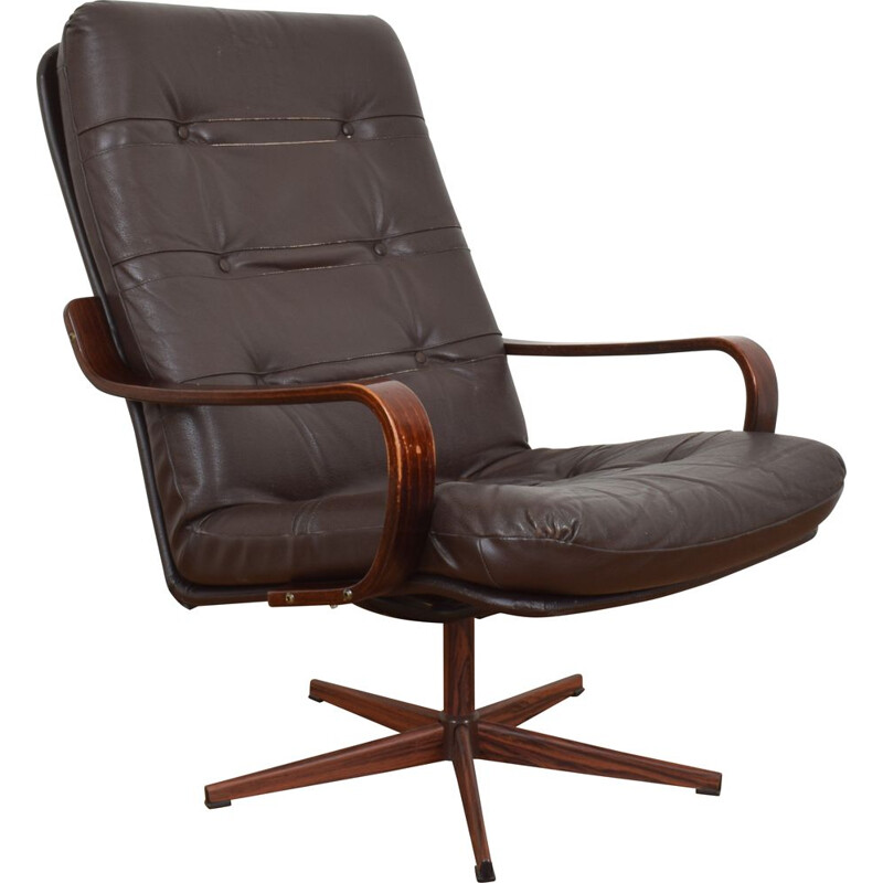 Mid-Century Office Chair, German 1970s