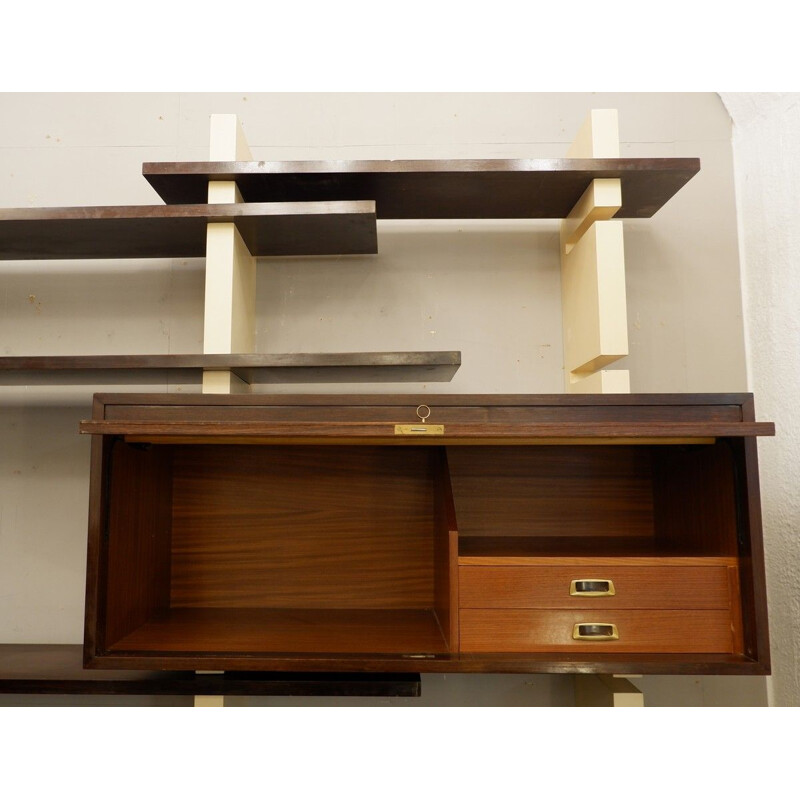 Vintage wall unit For Amma, Italian Turin 1960