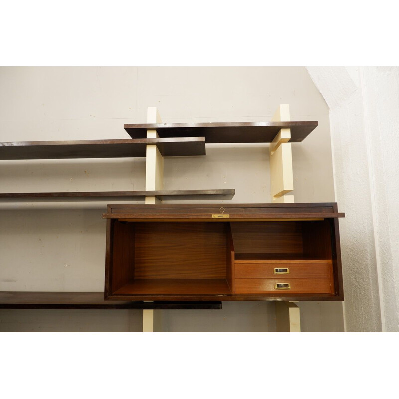 Vintage wall unit For Amma, Italian Turin 1960