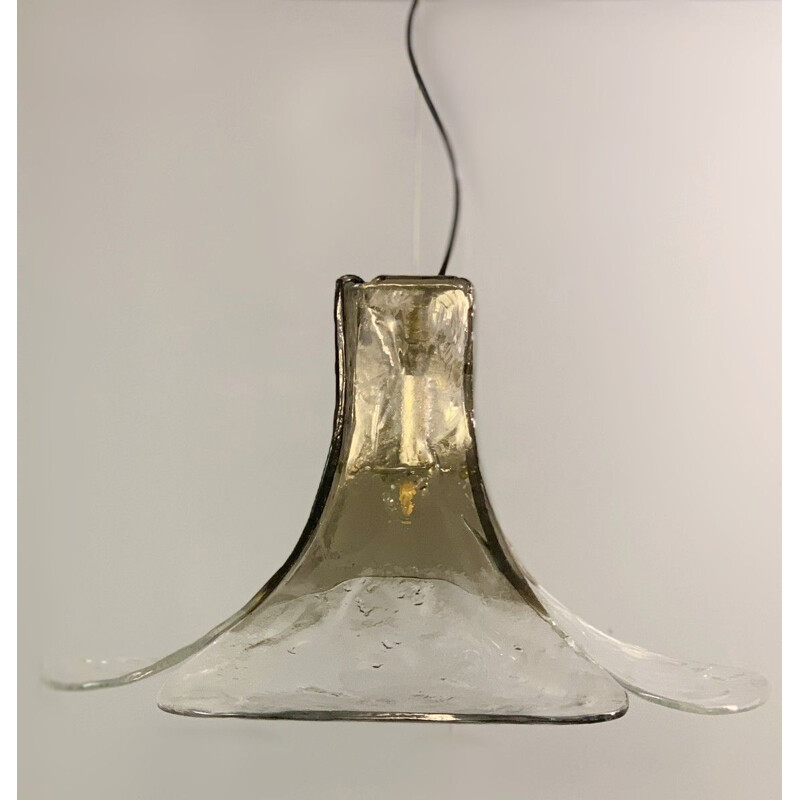 Vintage Murano Glass Hanging lamp by Carlo Nason for AV Mazzega, 1960