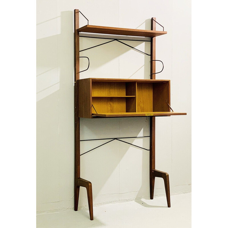 Vintage freestanding shelf, Italian