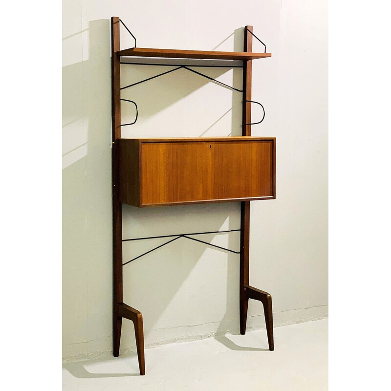 Vintage freestanding shelf, Italian
