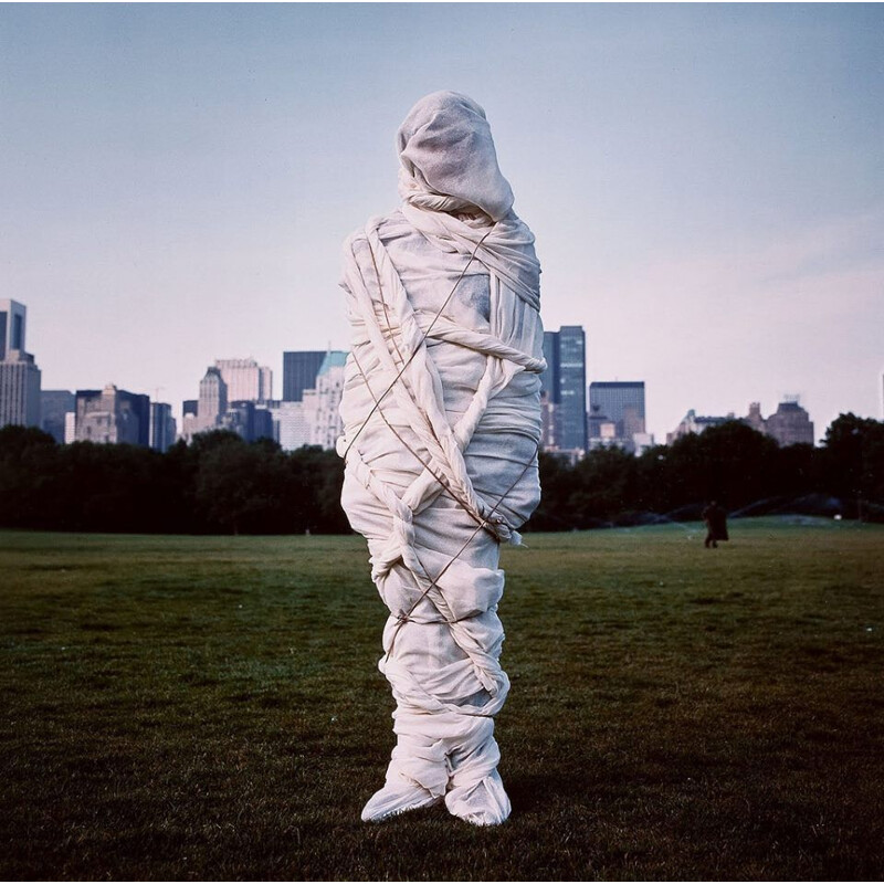 Vintage Annie Leibovitz "Christo", Central Park, New York Cibachrome 1981