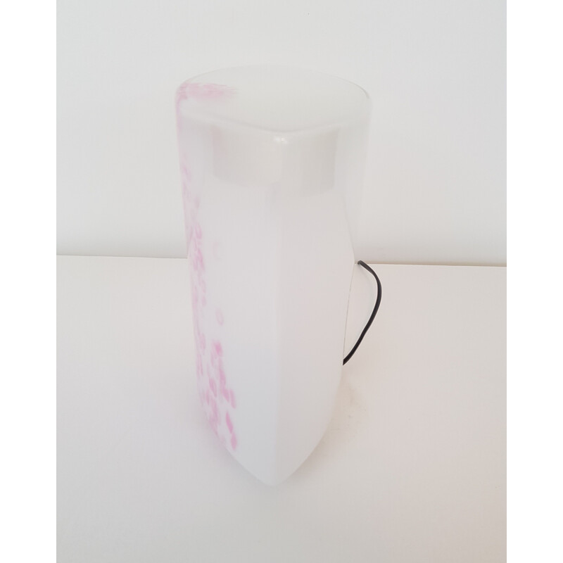 Lámpara vintage de cristal de murano modelo Idra de Rosanna Toso para Leucos, 1982