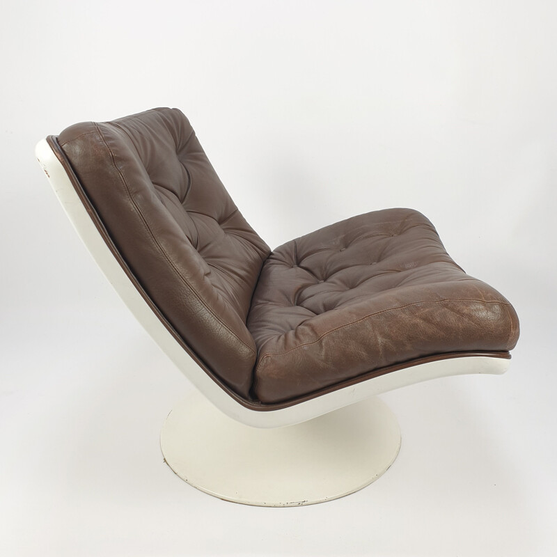 Vintage Lounge Chair Model 975 by Geoffrey Harcourt Artifort 1960s