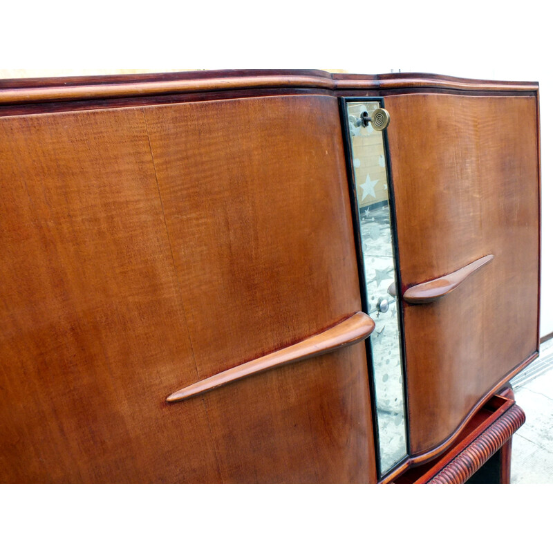 Vintage-Barschrank Paolo Buffa 1950