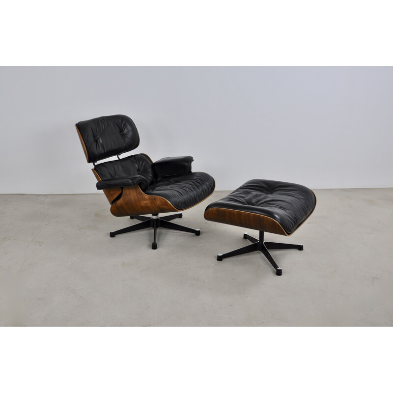 Fauteuil lounge vintage Vitra, Charles & Ray Eames 2006