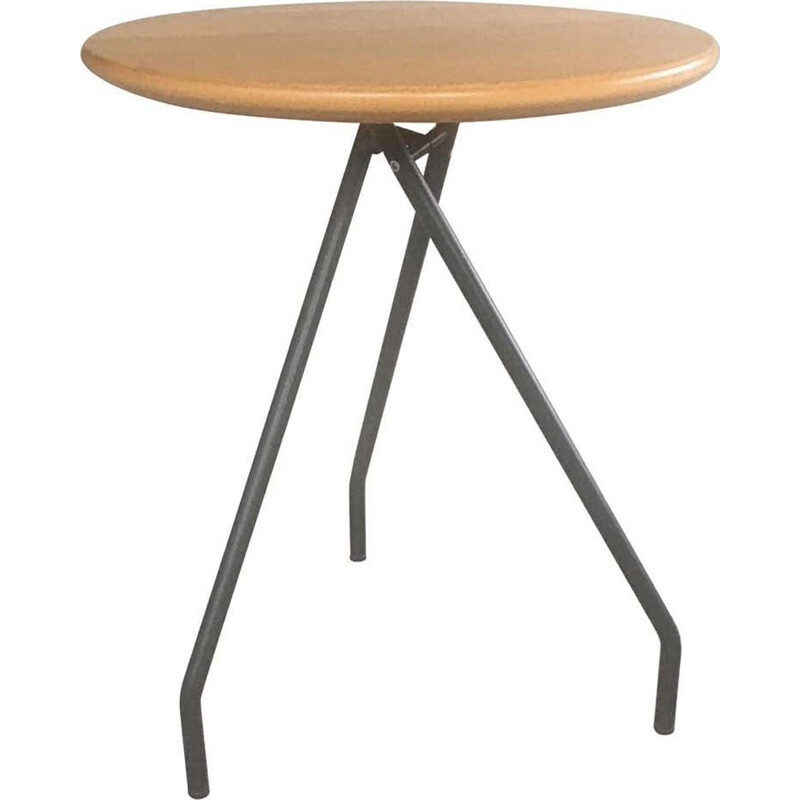 Table d'appoint vintage en chêne Rud Thygesen et Johnny Sorensen Danois 1980