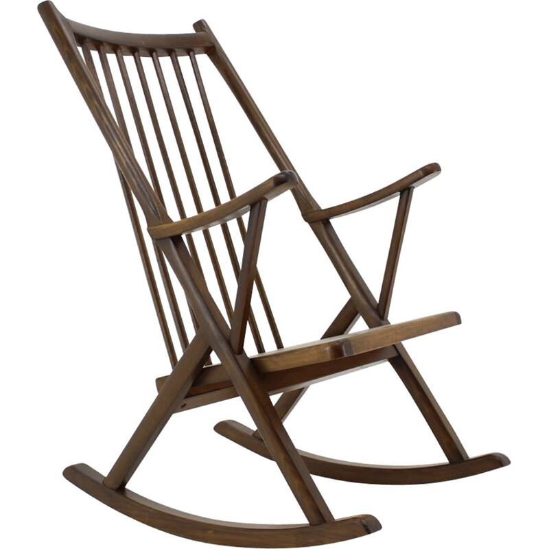 Rocking Chair vintage, Danemark 1950