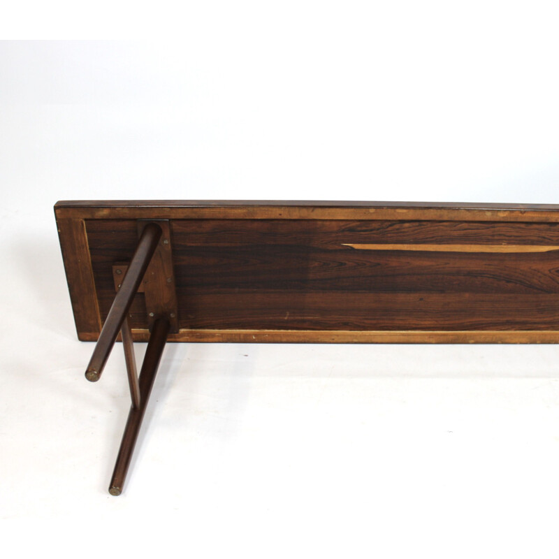 Vintage Nesting table in rosewood Kurt Østervig by Jan Furniture 1960s