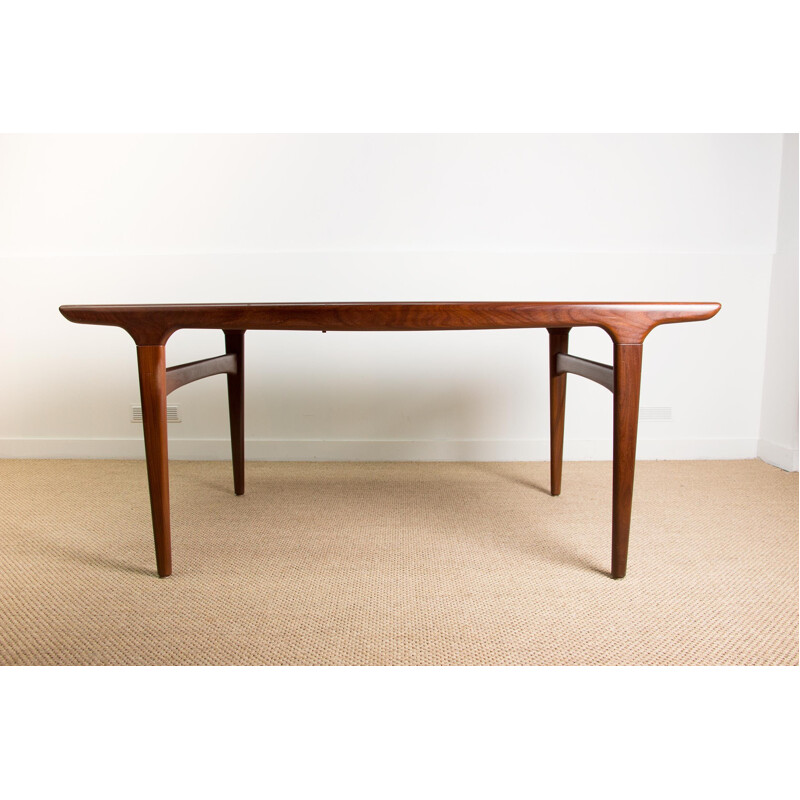 Vintage Teak Dining Table by Johannes Andersen Danish 1960