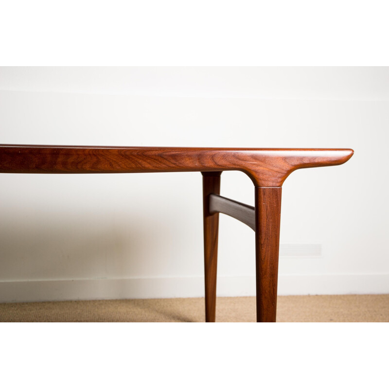 Vintage Teak Dining Table by Johannes Andersen Danish 1960