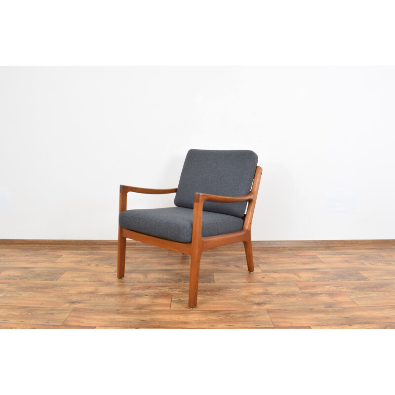 Vintage Senator Armchair Teak  by Ole Wanscher for Cado, Danish 1960s