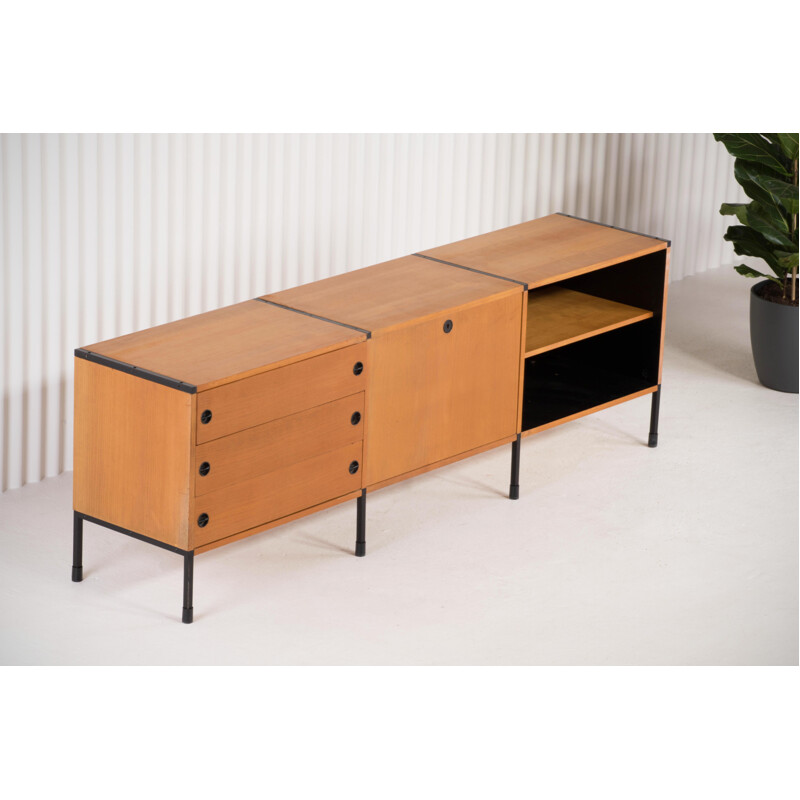 Large vintage Sideboard Designed By Pierre Guariche 1960