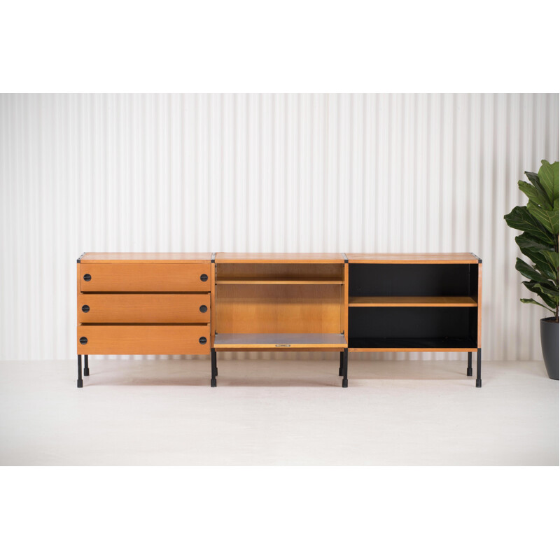 Large vintage Sideboard Designed By Pierre Guariche 1960