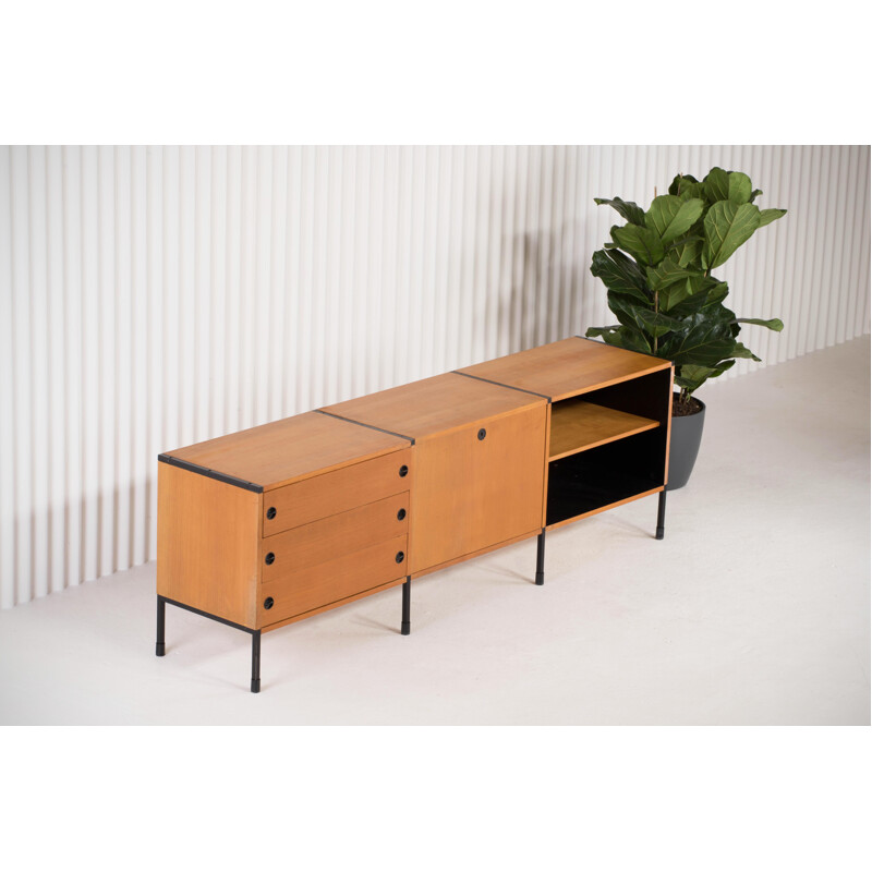 Large vintage Sideboard Designed By Pierre Guariche 1960