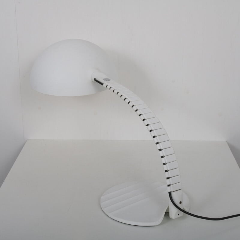 Vintage Snake table lamp by Elio Martinelli for Martinelli, Italy 1970s