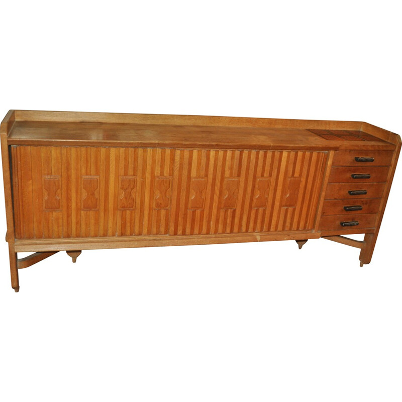 Mid-century "St Veran" sideboard, GUILLERME and CHAMBRON - 1960s