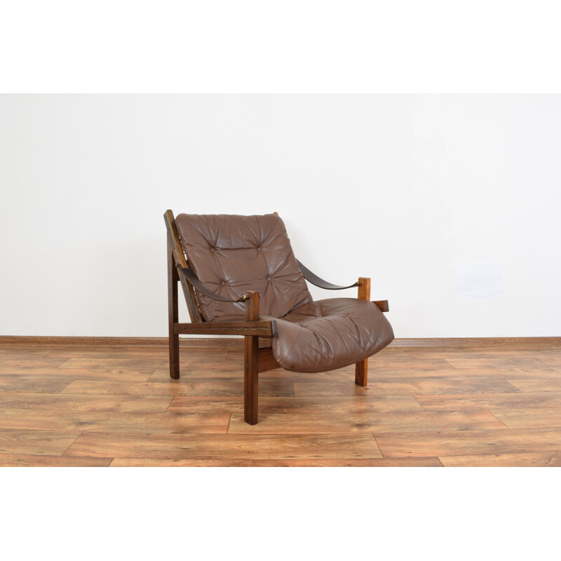 Vintage Norwegian Lounge Chair by Torbjørn Afdal for Bruksbo, 1960s