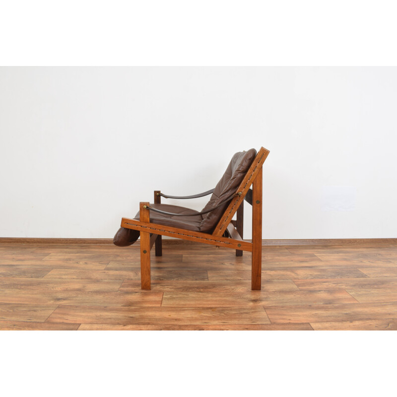 Vintage Norwegian Lounge Chair by Torbjørn Afdal for Bruksbo, 1960s