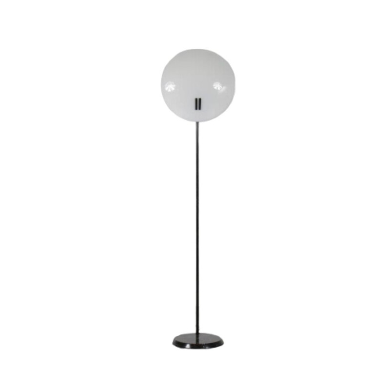 Vintage Floor Lamp by Bruno Gecchelin for Oluce, Italy 1980