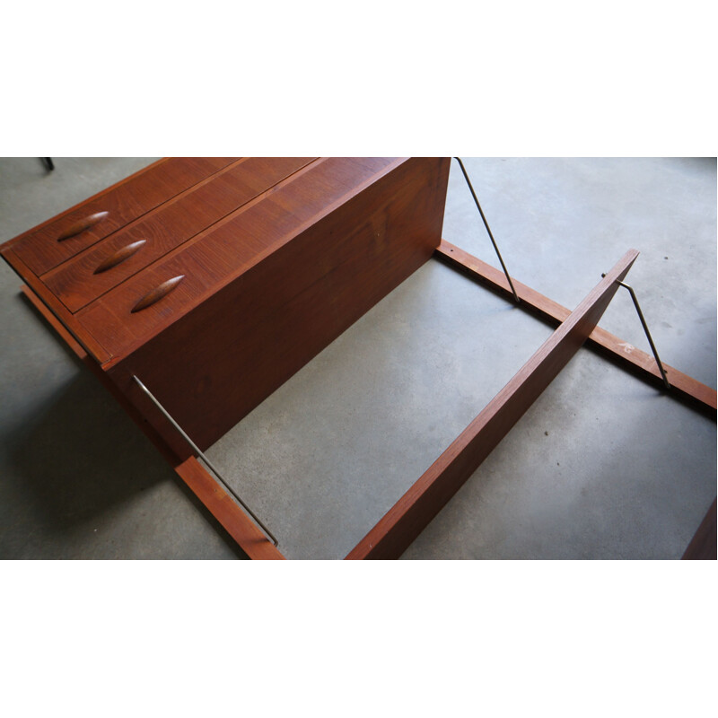 Vintage teak Poul Cadovius royal system drawers