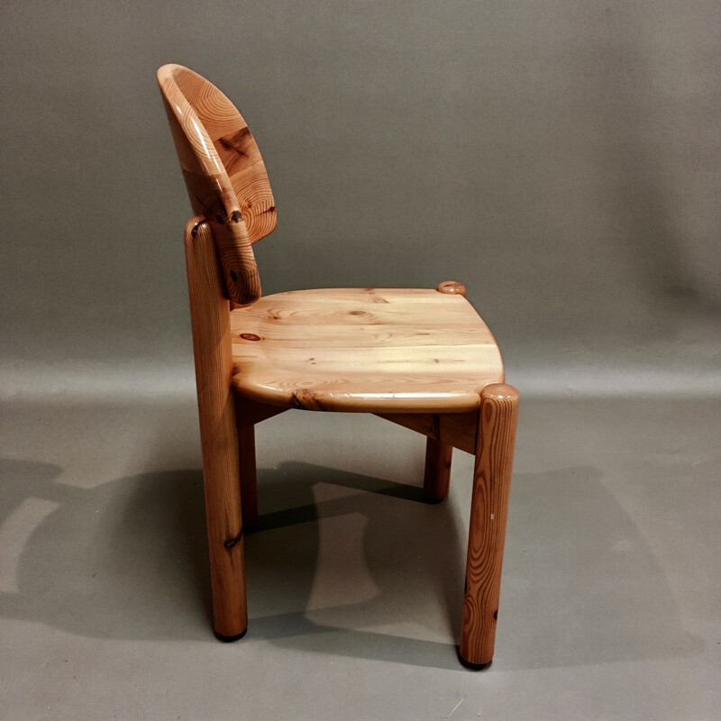 Vintage wooden chair Rainer Daumiller