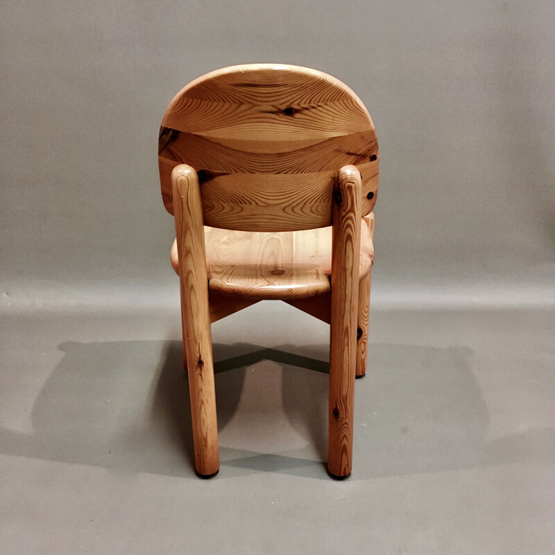 Vintage wooden chair Rainer Daumiller