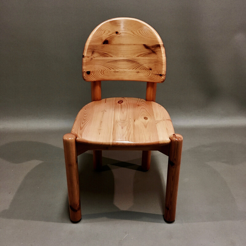 Vintage wooden chair Rainer Daumiller