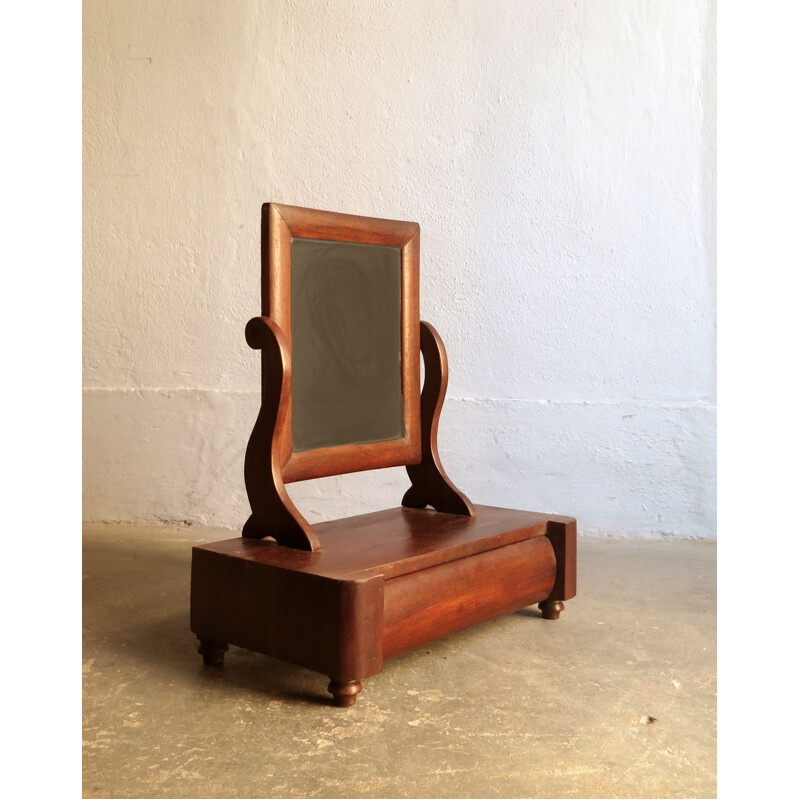 Vintage Dressing table in rosewood with drawer 1930s