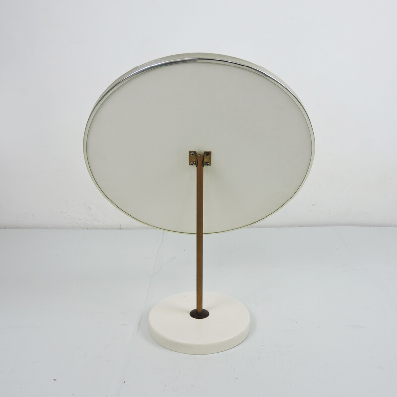 Vintage Round Vanity Mirror by Schreiber, 1970s
