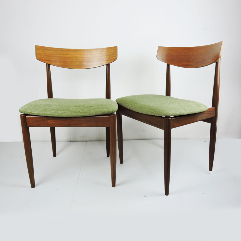 Set of 4 Vintage Teak Dining Chairs by Kofod Larsen for G-Plan, 1960s