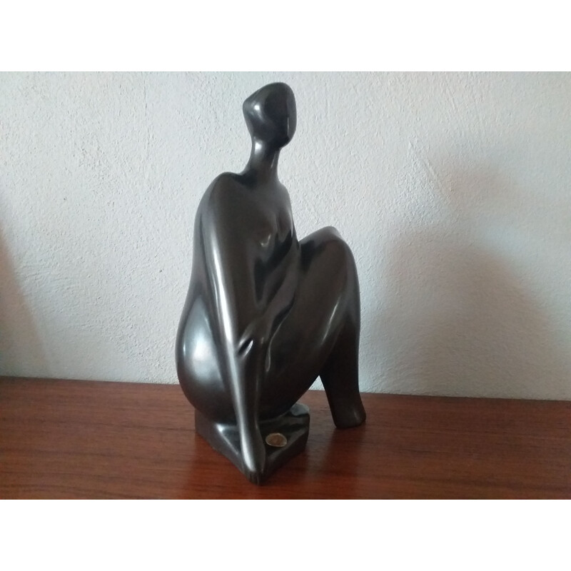 Vintage sculpture by Jitka Forejtova 1968