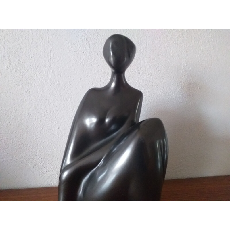 Vintage sculpture by Jitka Forejtova 1968