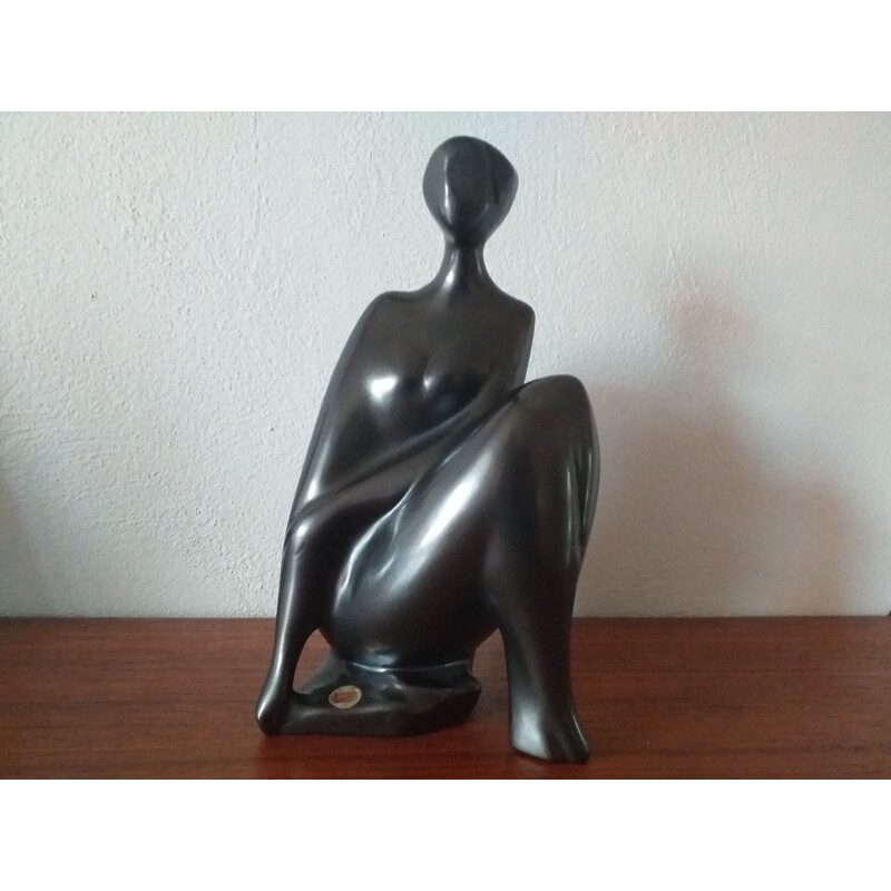 Vintage sculpture by Jitka Forejtova 1968